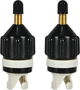 2Pcs Inflatable Boat SUP Pump Adapter, Paddle Board AccessoriesSturdy SUP Air Premium Conventional Air Adapter, for Inflatable Boat, Paddleboard and Kayak.