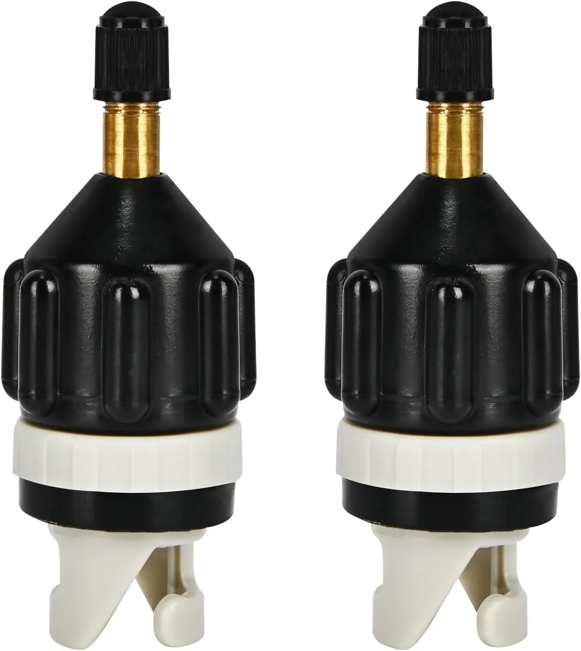2Pcs Inflatable Boat SUP Pump Adapter, Paddle Board AccessoriesSturdy SUP Air Premium Conventional Air Adapter, for Inflatable Boat, Paddleboard and Kayak.