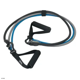 3-in-1 Resistance Tube Kit, Includes 3 Levels of Resistance, Exercise Band Kit