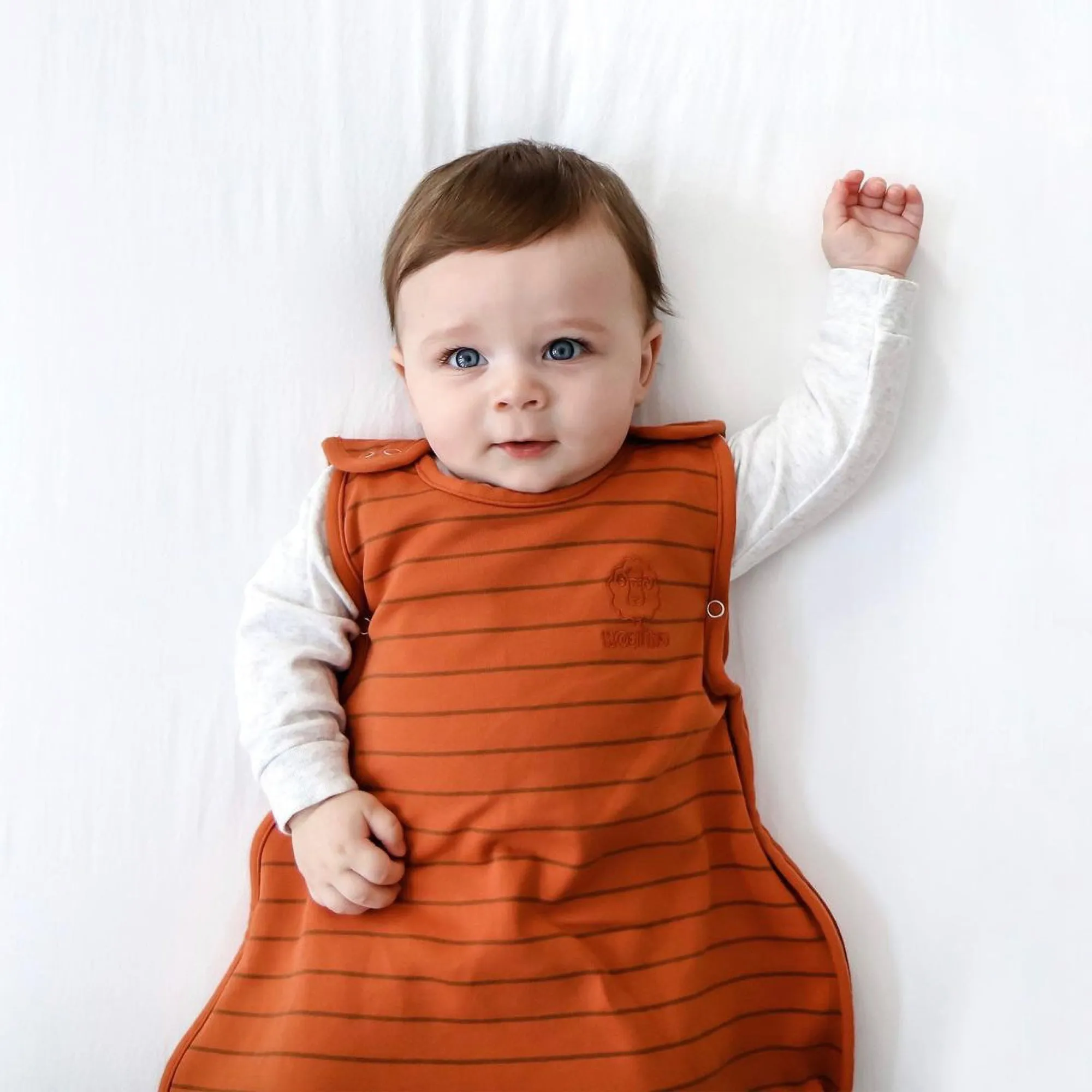 4 Season® Ultimate Baby Sleep Bag, Merino Wool & Organic Cotton, Terracotta