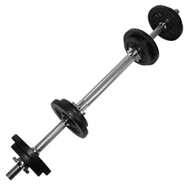 50 lbs Adjustable Dumbbell (25 lbs x 2 pcs)   Dumbbell Bar Connector, Combo/Set