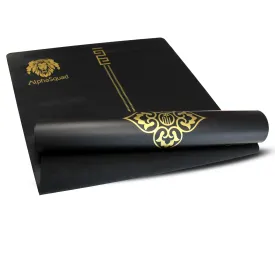 AlphaSquad Premium Yoga Mat - 5mm Thick Non Slip & Fitness Mat for All Types of Yoga, Pilates & Floor Workouts