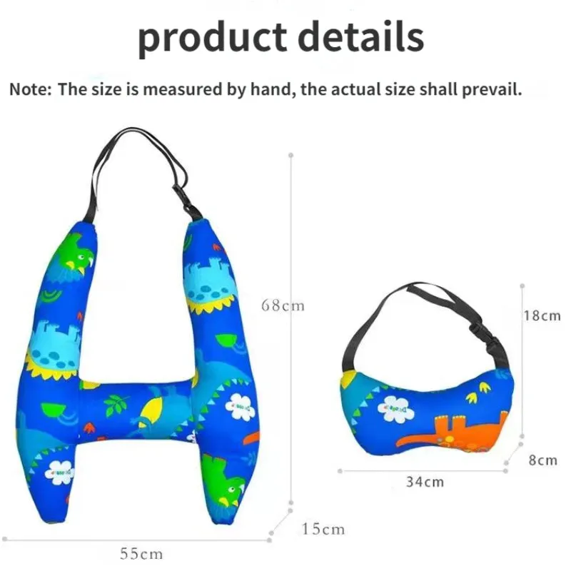 Anypack Car Travel Pillow Train Plane Set 1 Set for Kids and Adult Neck Head Support H-Shape Travel Pillow