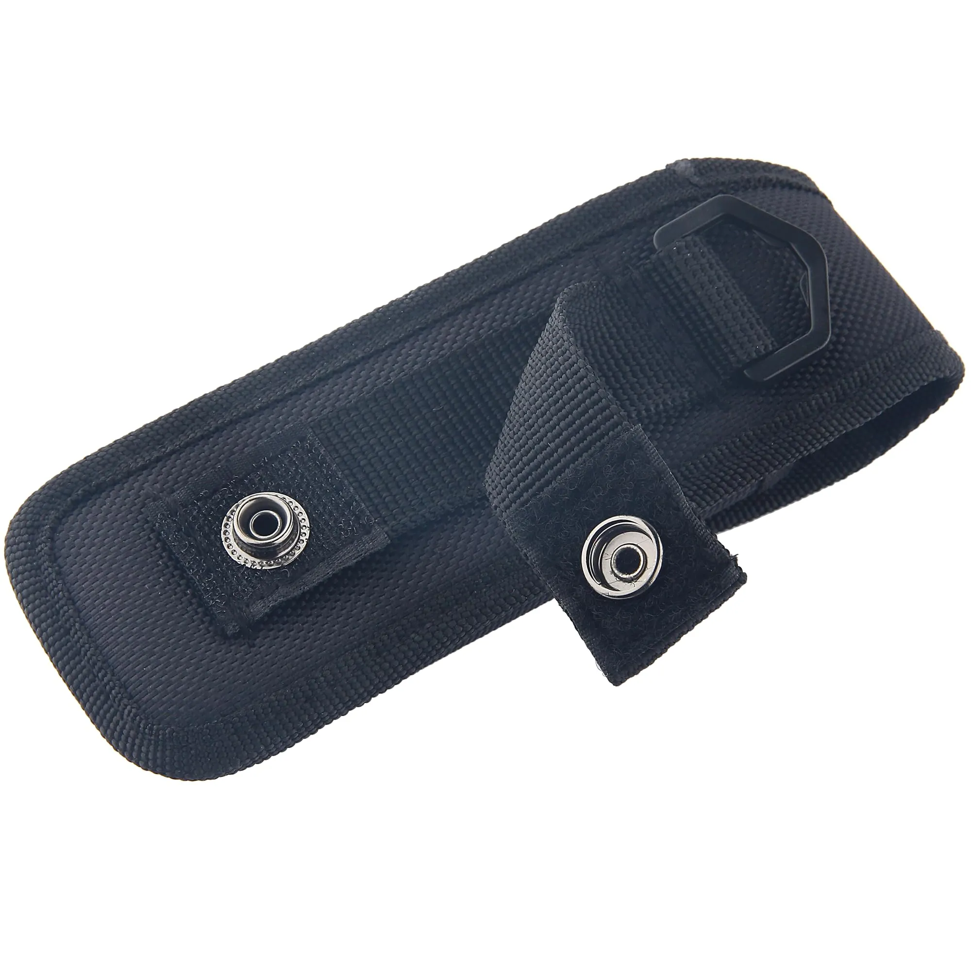 AuKvi Duty Belt Flashlight Holster, Nylon Pouch Holder,1-Pack