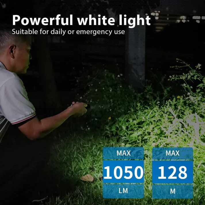 Black-TrustFire Mini X3 EDC Multi-Function Flashlight Available with white light, flood light, green laser, and UV or red light options(BUY NOW AND ENJOY AUTOMATIC 20% OFF)