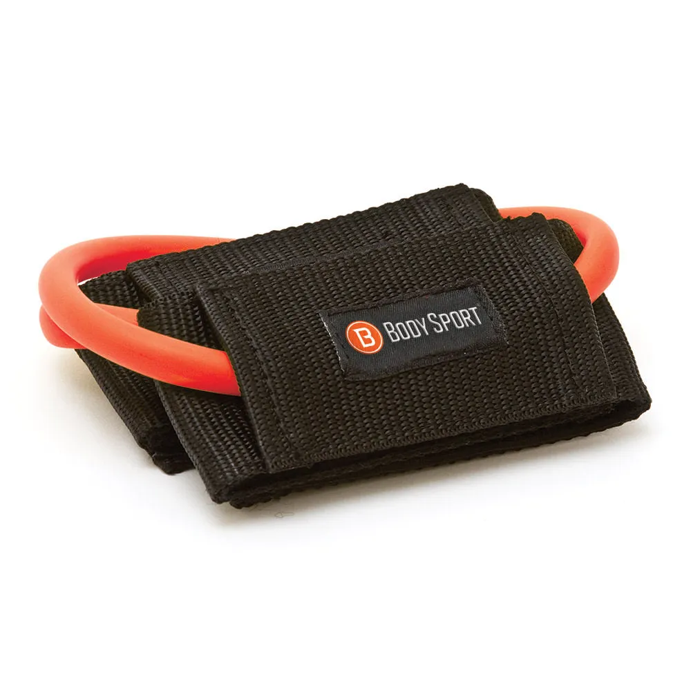BodySport&reg; Loop Tubing Ankle Cuffs with Foam Pads