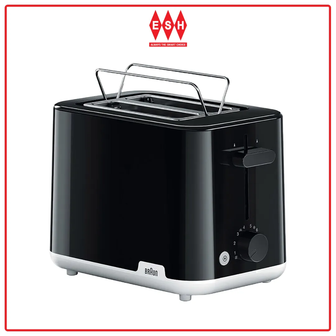 Braun HT1010BK Breakfast1 2 Slots Toaster
