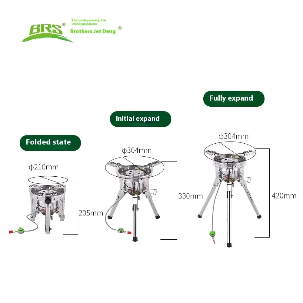 BRS-69 Camping burner high thermal power portable camping stove Portable gas burner Bulin high power burner b16 pro Torch