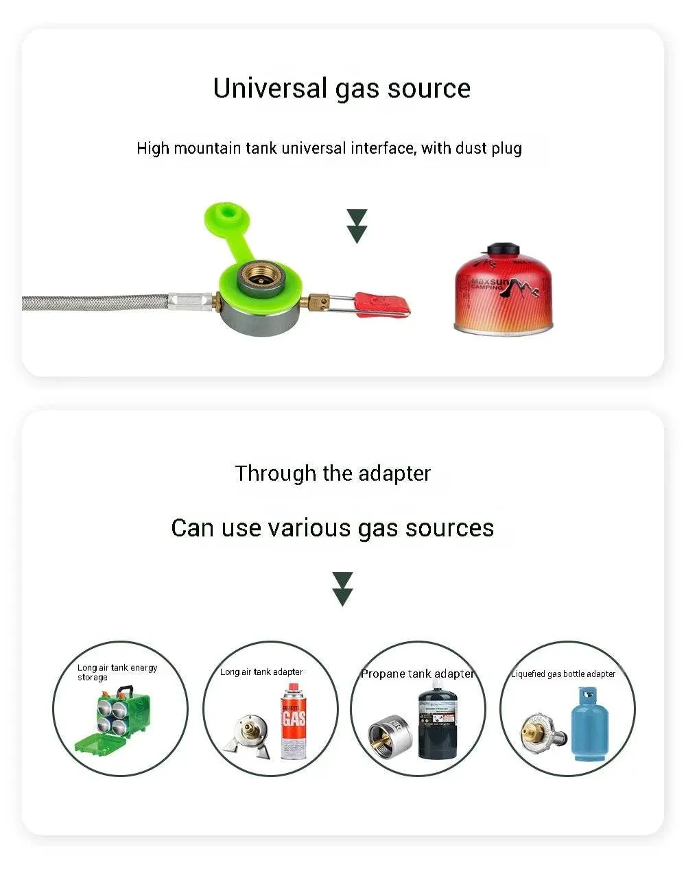 BRS-69 Camping burner high thermal power portable camping stove Portable gas burner Bulin high power burner b16 pro Torch
