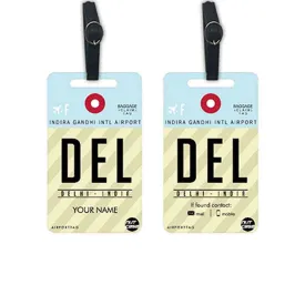 Classy Personalized Luggage Tag Ideal for Travel Set of 2