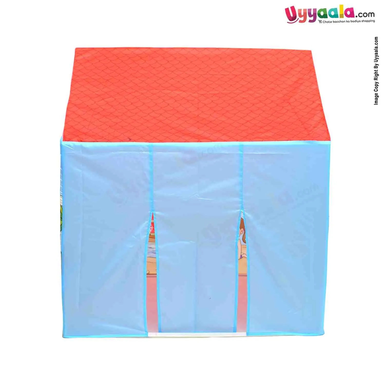 CUDDLES Beach House Play Tent Water Proof with Removable Pipe Tent House for Kids 3 Y Age - MultiColor
