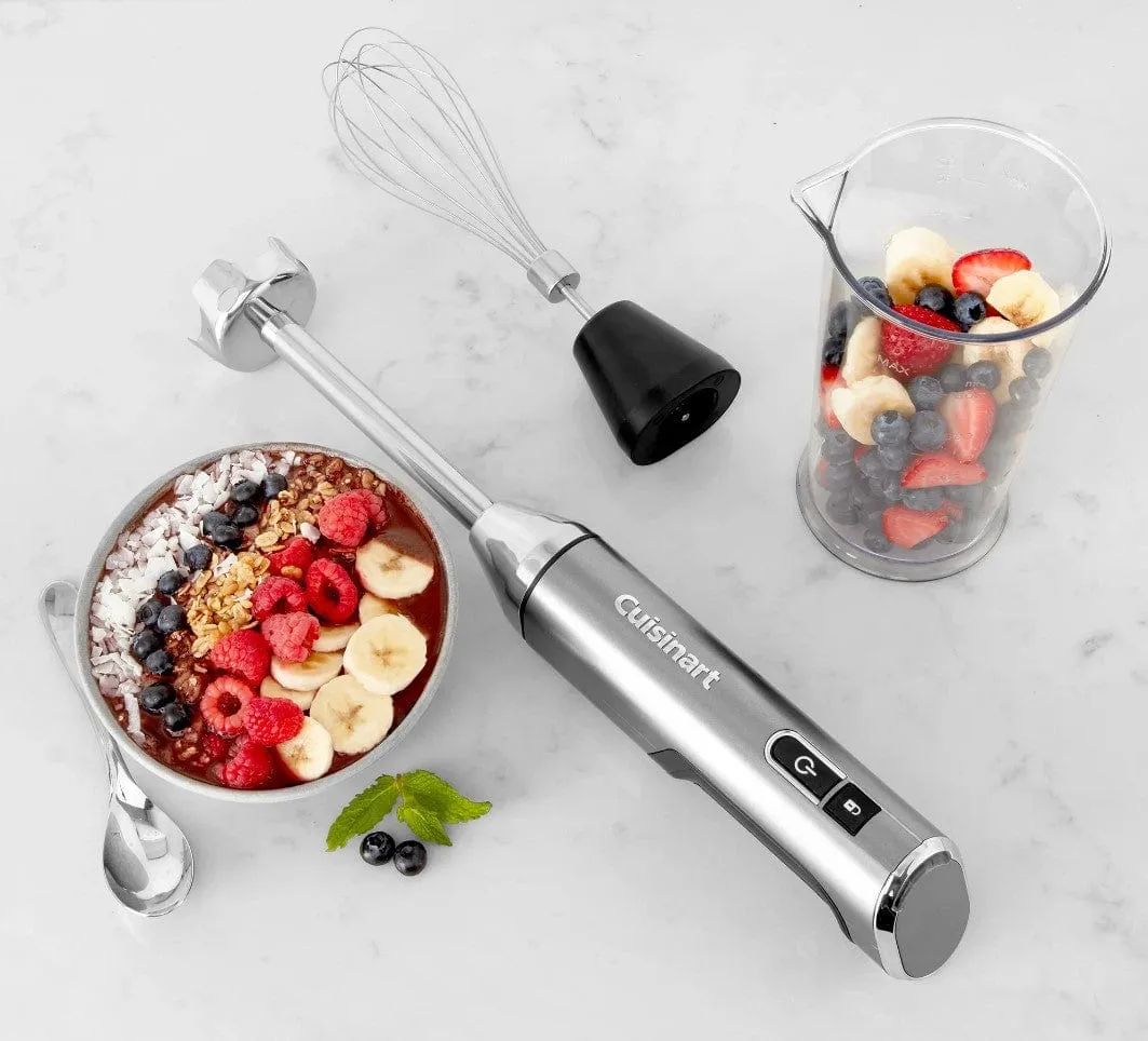 Cuisinart Immersion Hand Blender/Chopper & Storage Bag - Certified Refurbished