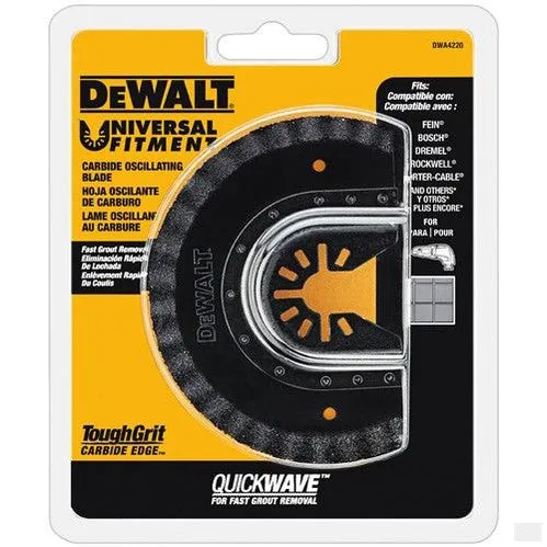Dewalt Oscillating Fastcut Carbide Grout Removal Blade [DWA4220]