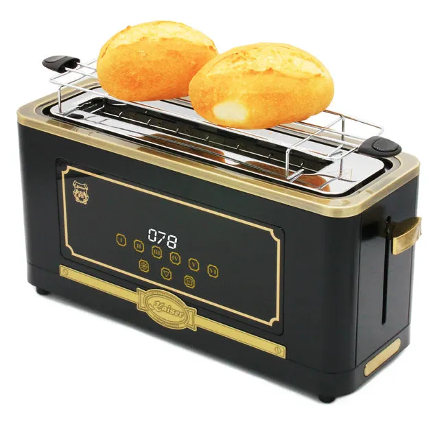 Empire Espresso Coffee Machine & Toaster Bundle (Black)