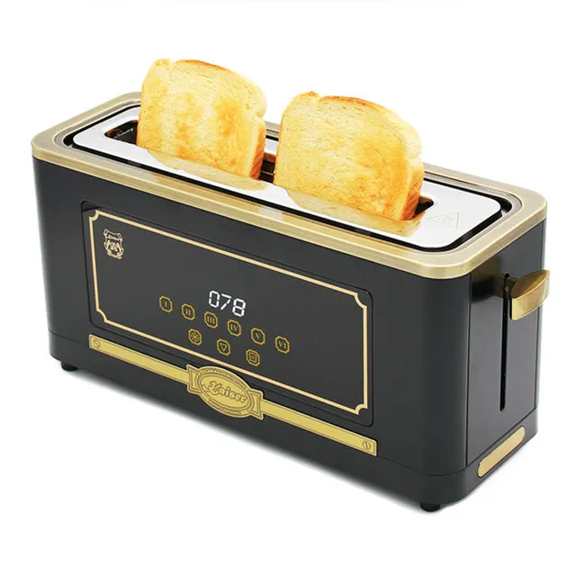 Empire Espresso Coffee Machine & Toaster Bundle (Black)