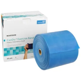 Exercise Resistance Band CanDo® Blue 5 Inch X 50 Yard Heavy Resistance - McKesson Brand Mfr# 169-5224