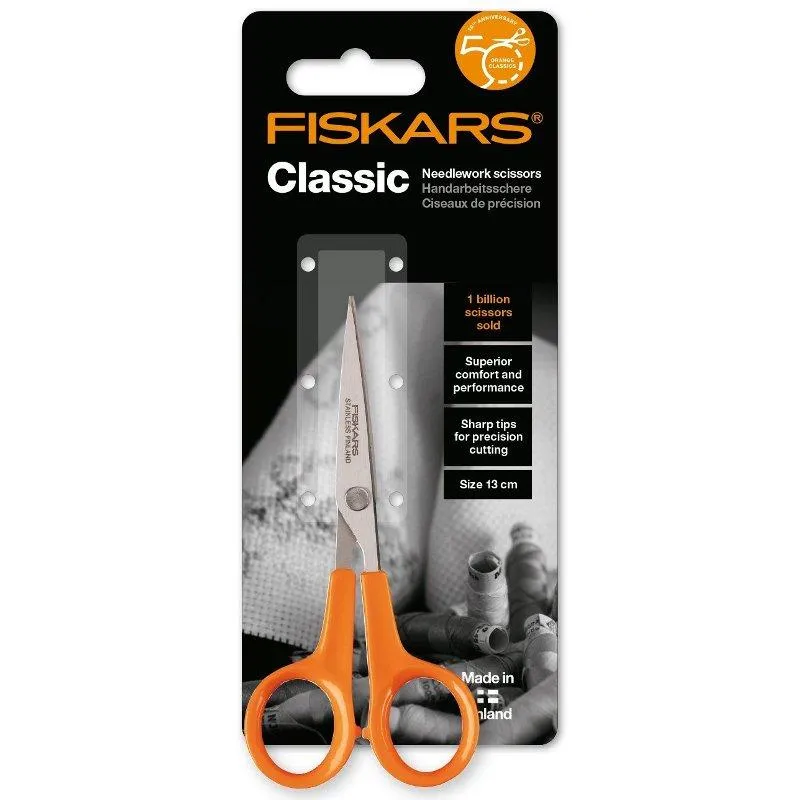 Fiskars needlework scissors 13cm