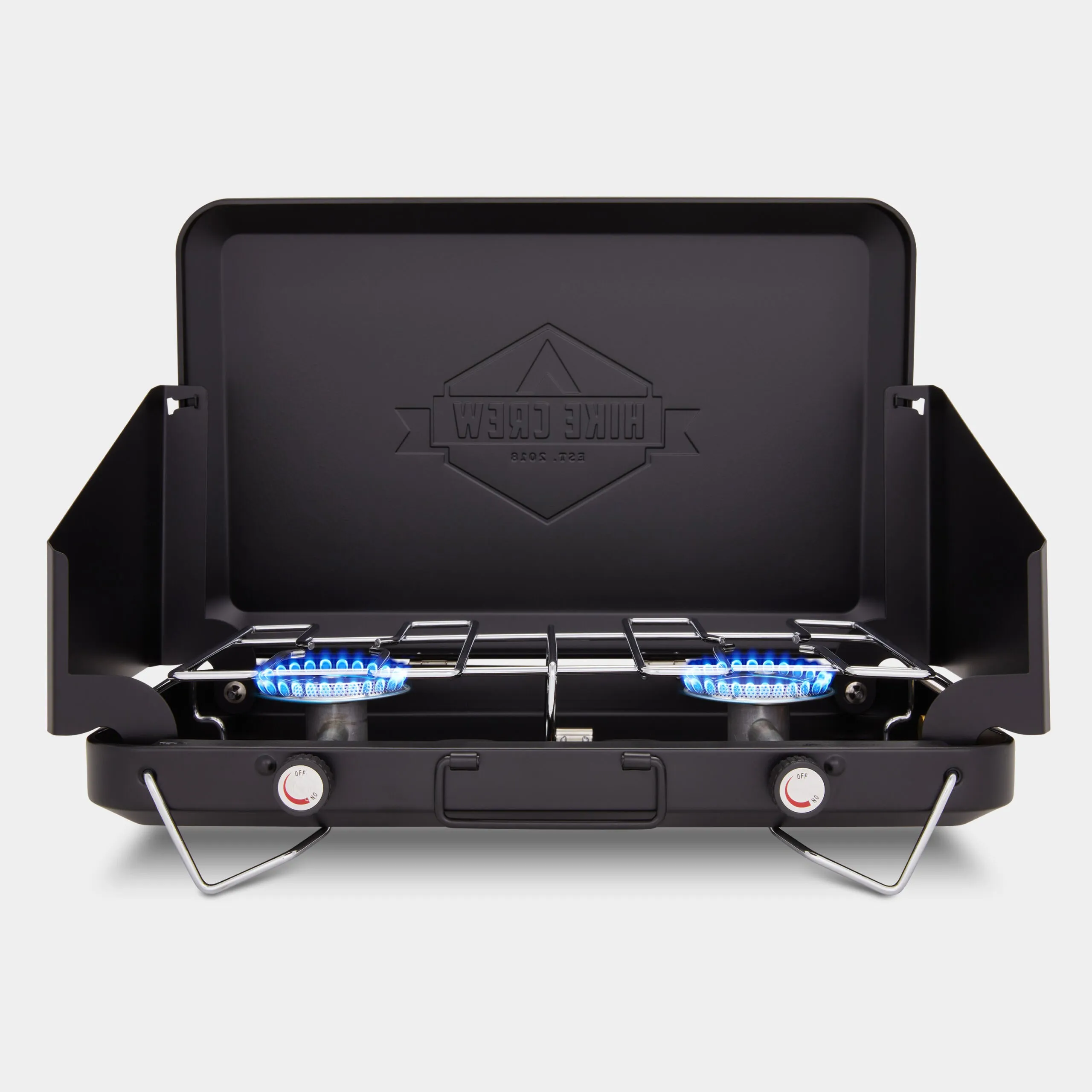 Gas Camping Stove, Portable Stove with Double Burner