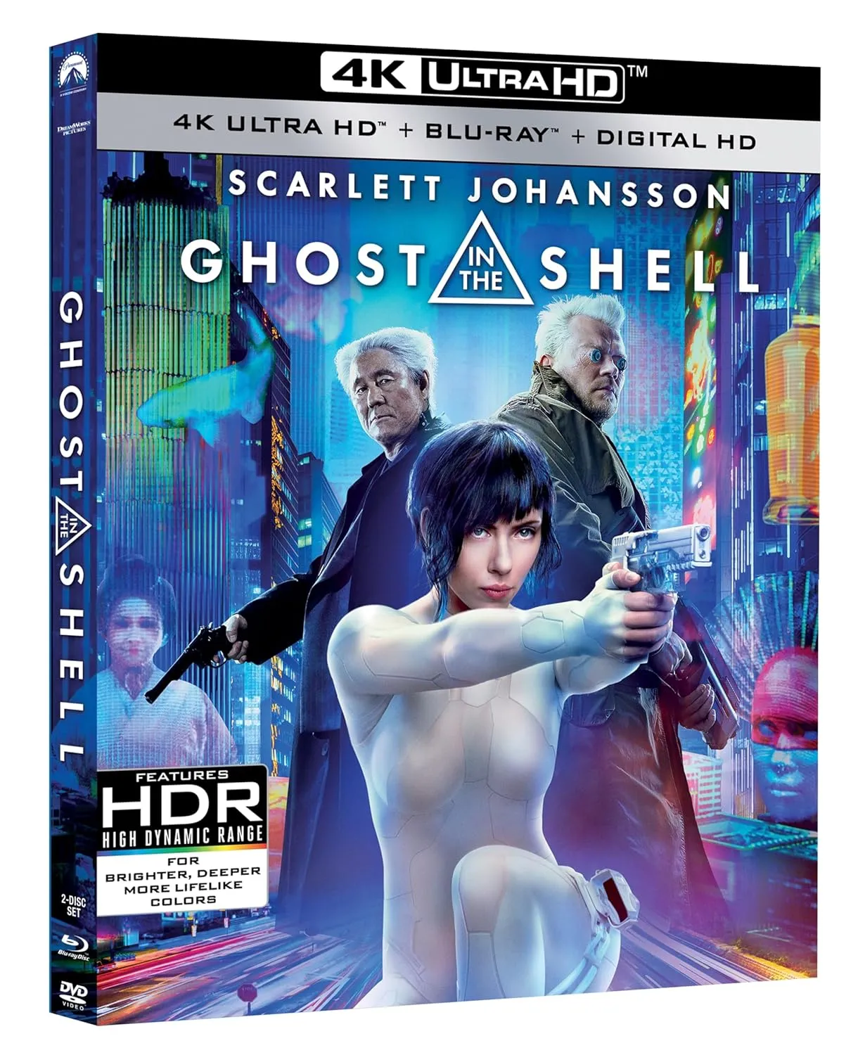 Ghost in the Shell (4K UHD   Blu-ray   Digital)