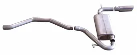 Gibson Exhaust Jeep Compass 2.4L (2007-2010) [Catback - Single Exit] Polished Tips