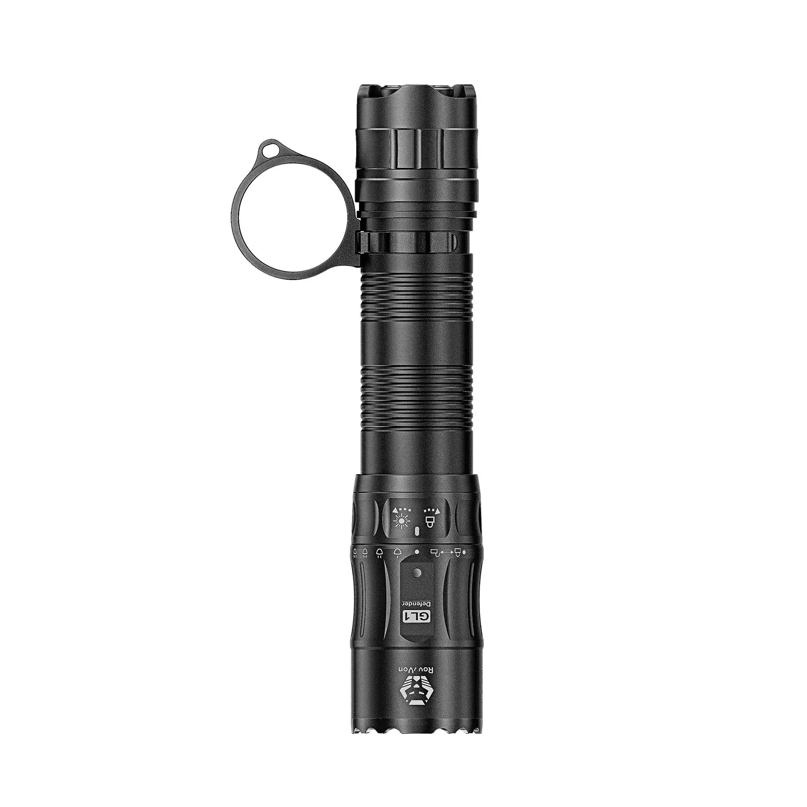 GL1 3200 Lumens Rotary Tactical Flashlight