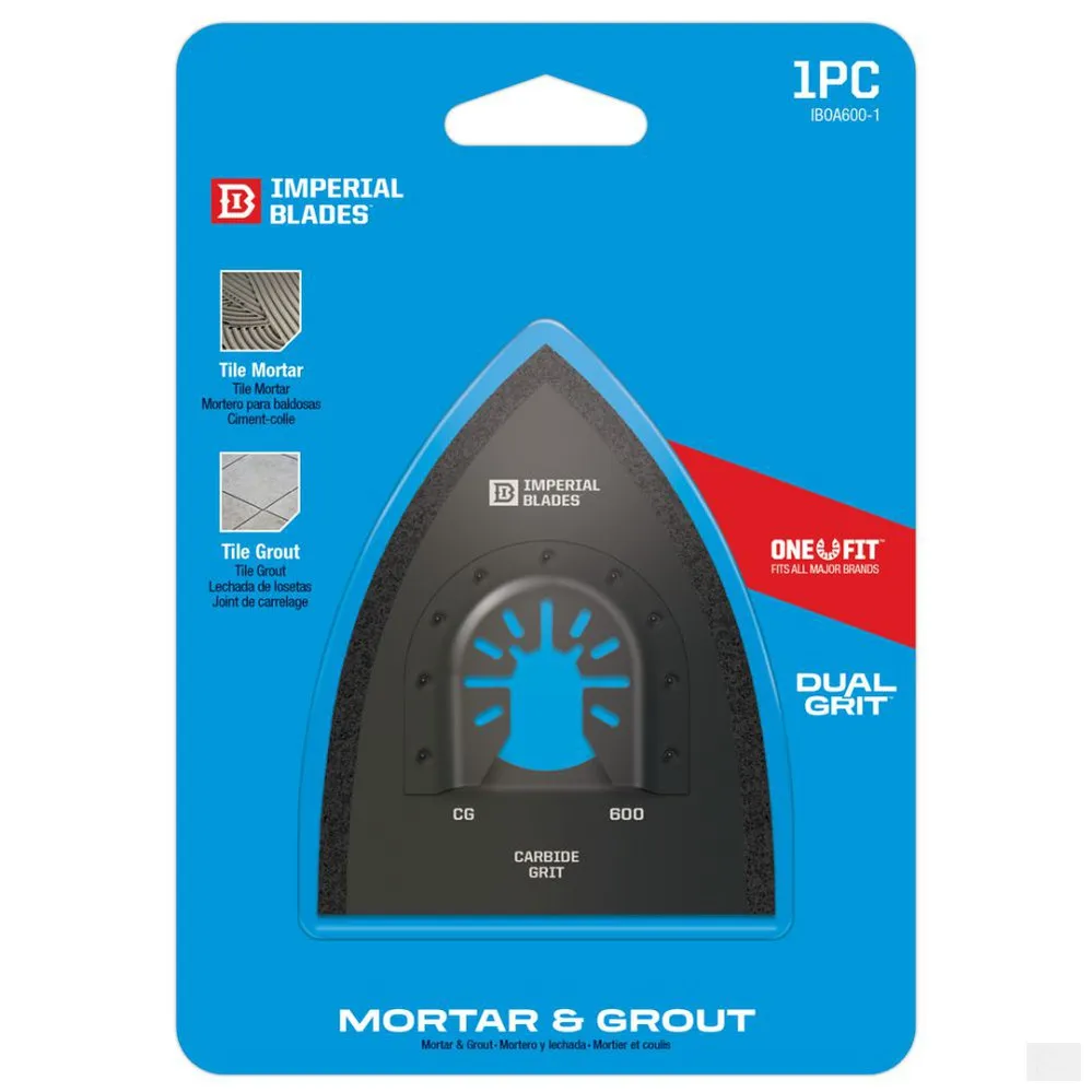 Imperial Blades One Fit™ 3" Dual Carbide Grit Blade, 1PC [IBOA600-1]