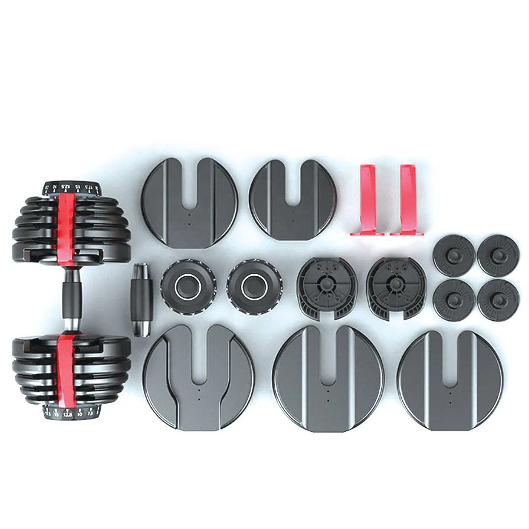 IronGear - Adjustable Dumbbells - 5 lbs to 52.5 lbs