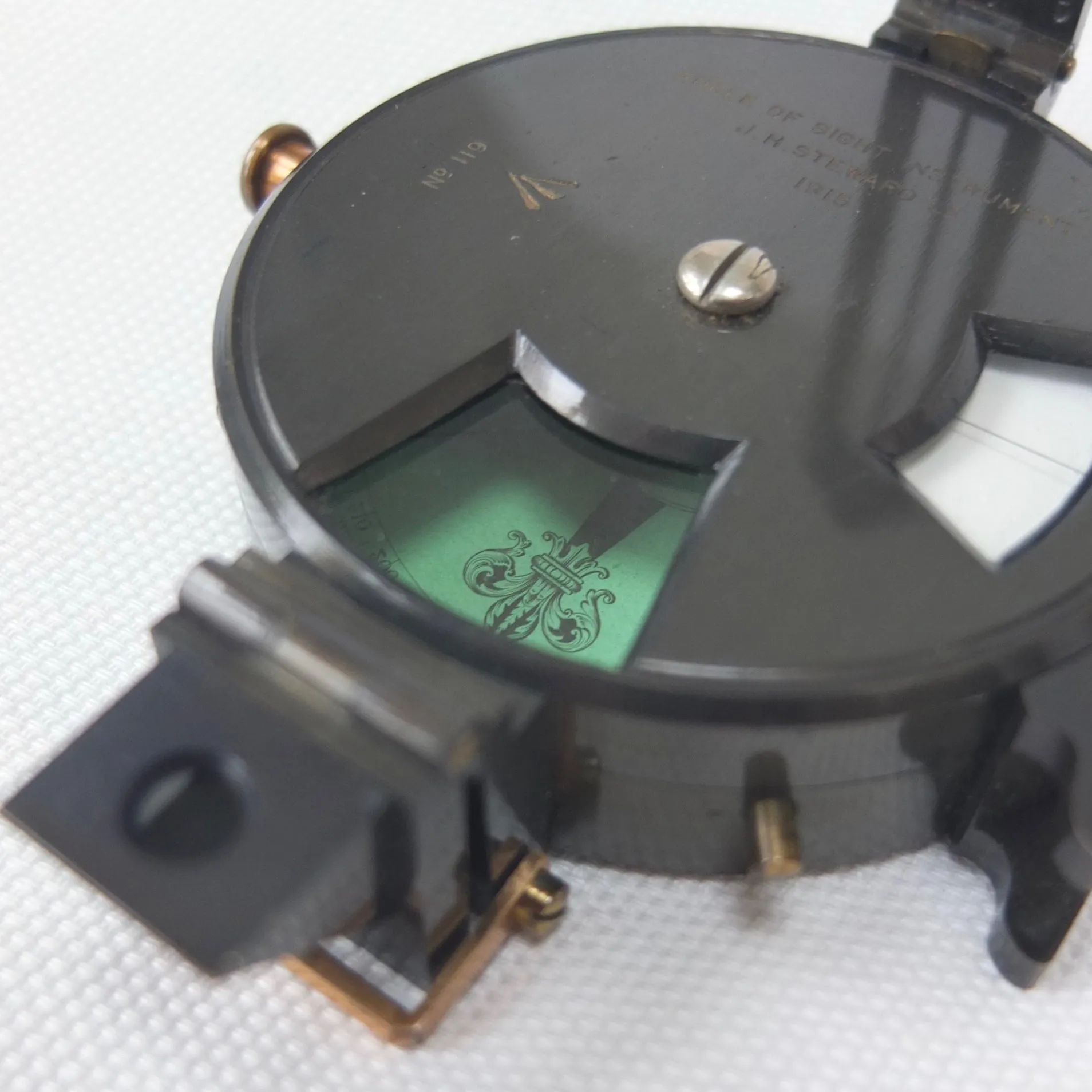 J. H. Steward Military Compass Clinometer (1915)