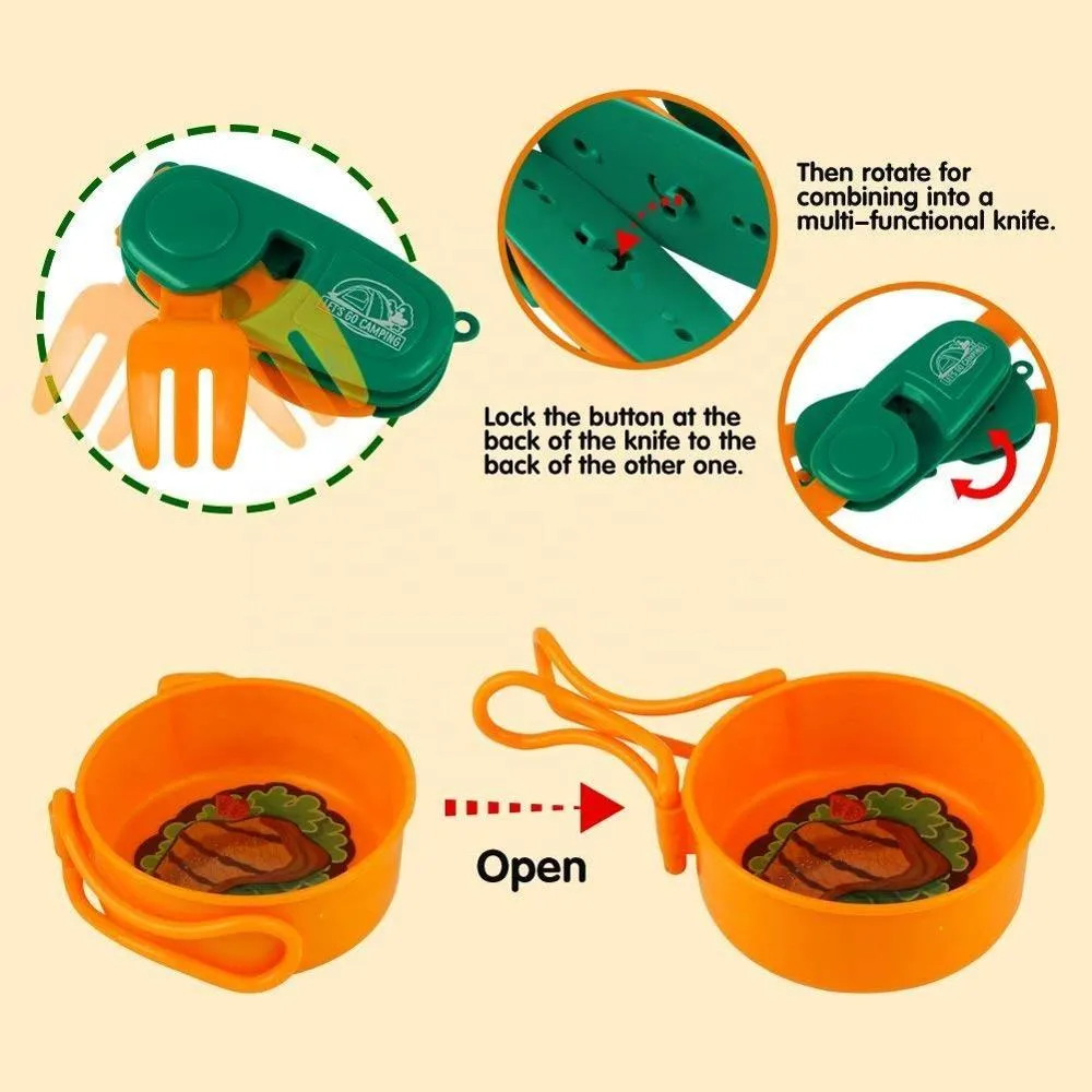 Kid’s Camping Tent Toy Set