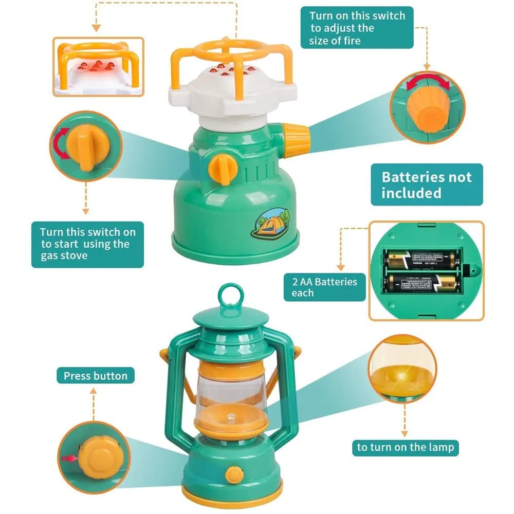 Kid’s Camping Tent Toy Set