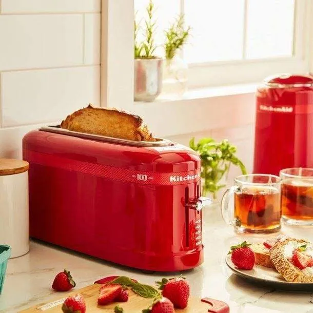 KitchenAid Design 2 Slot Long Slot Toaster Queen of Hearts
