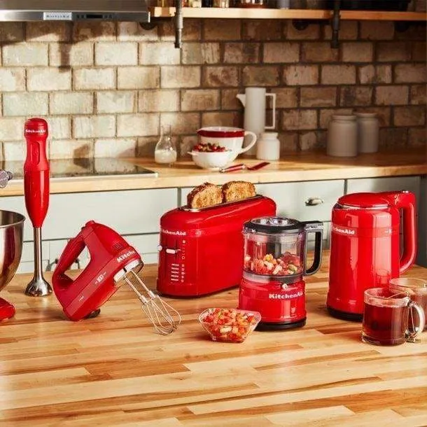 KitchenAid Design 2 Slot Long Slot Toaster Queen of Hearts