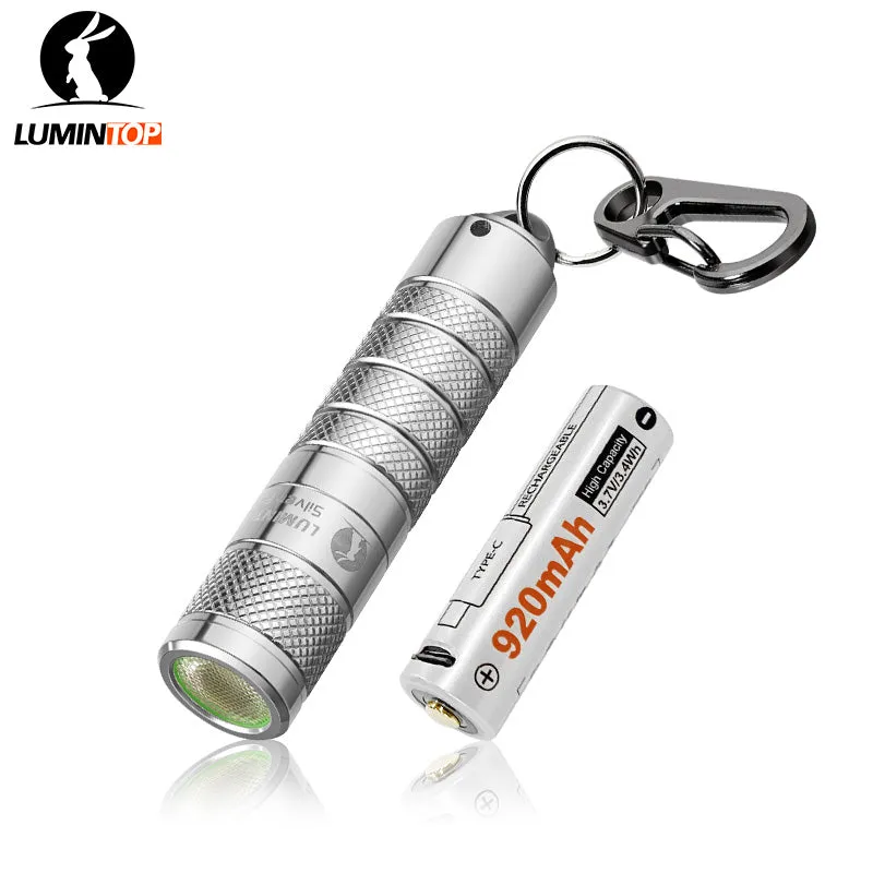 Lumintop Silver Fox 760 Lumens Magnetic EDC Flashlight