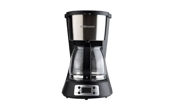 Mellerware Coffee Maker Digital Drip Filter Black 1.5 L 1000 W Seattle