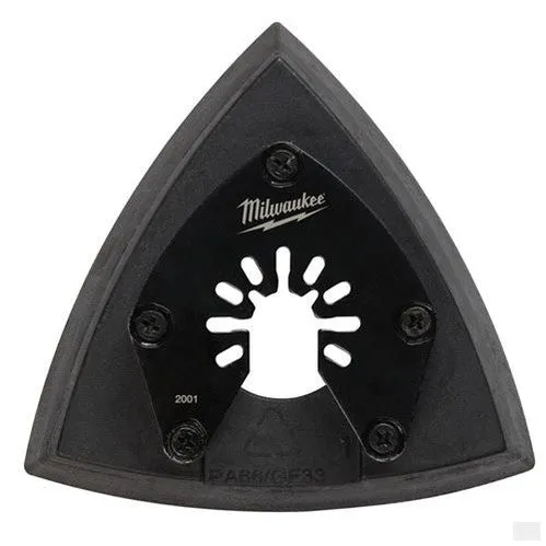 MILWAUKEE OPEN-LOK 3-1/2 in Triangle Sanding Pad 1 Pk [49-25-2001]