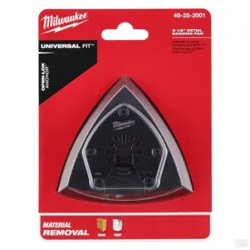 MILWAUKEE OPEN-LOK 3-1/2 in Triangle Sanding Pad 1 Pk [49-25-2001]