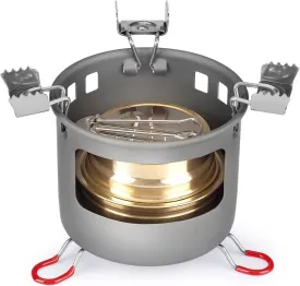 Portable Alcohol Stove for Backpacking Hiking Camping