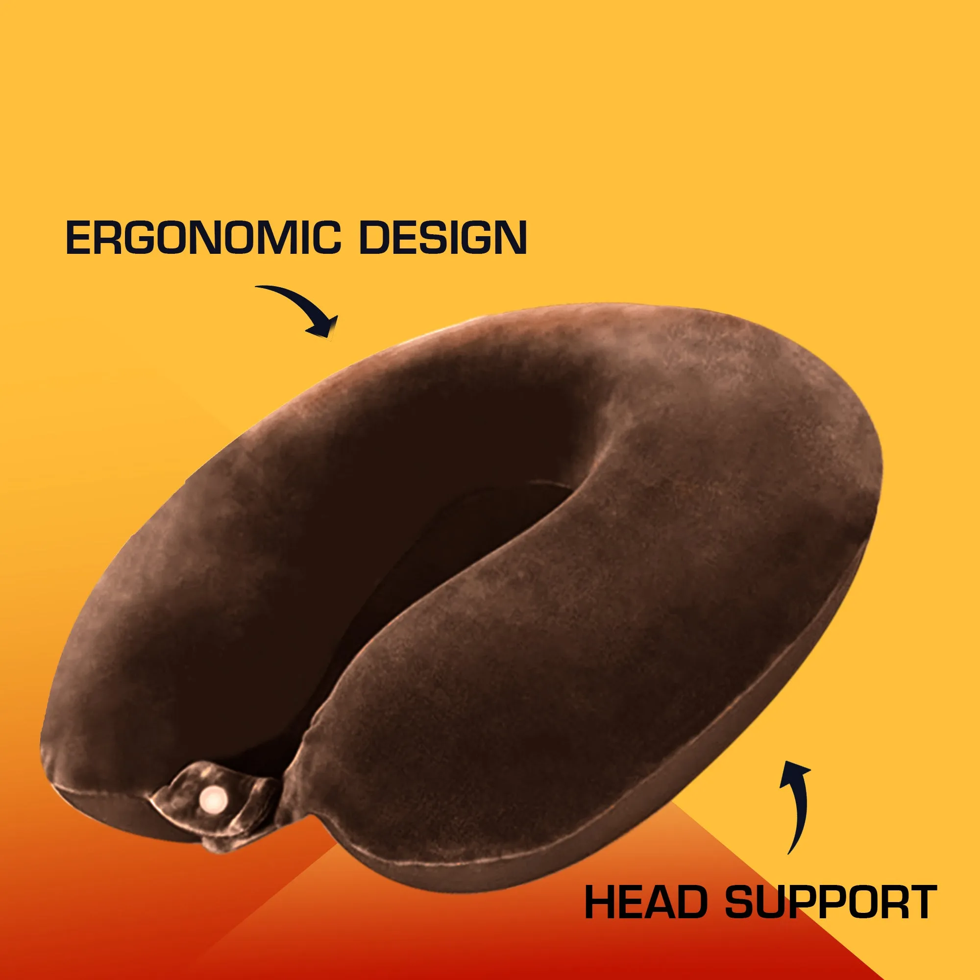 Premium Memory Foam Neck Pillow