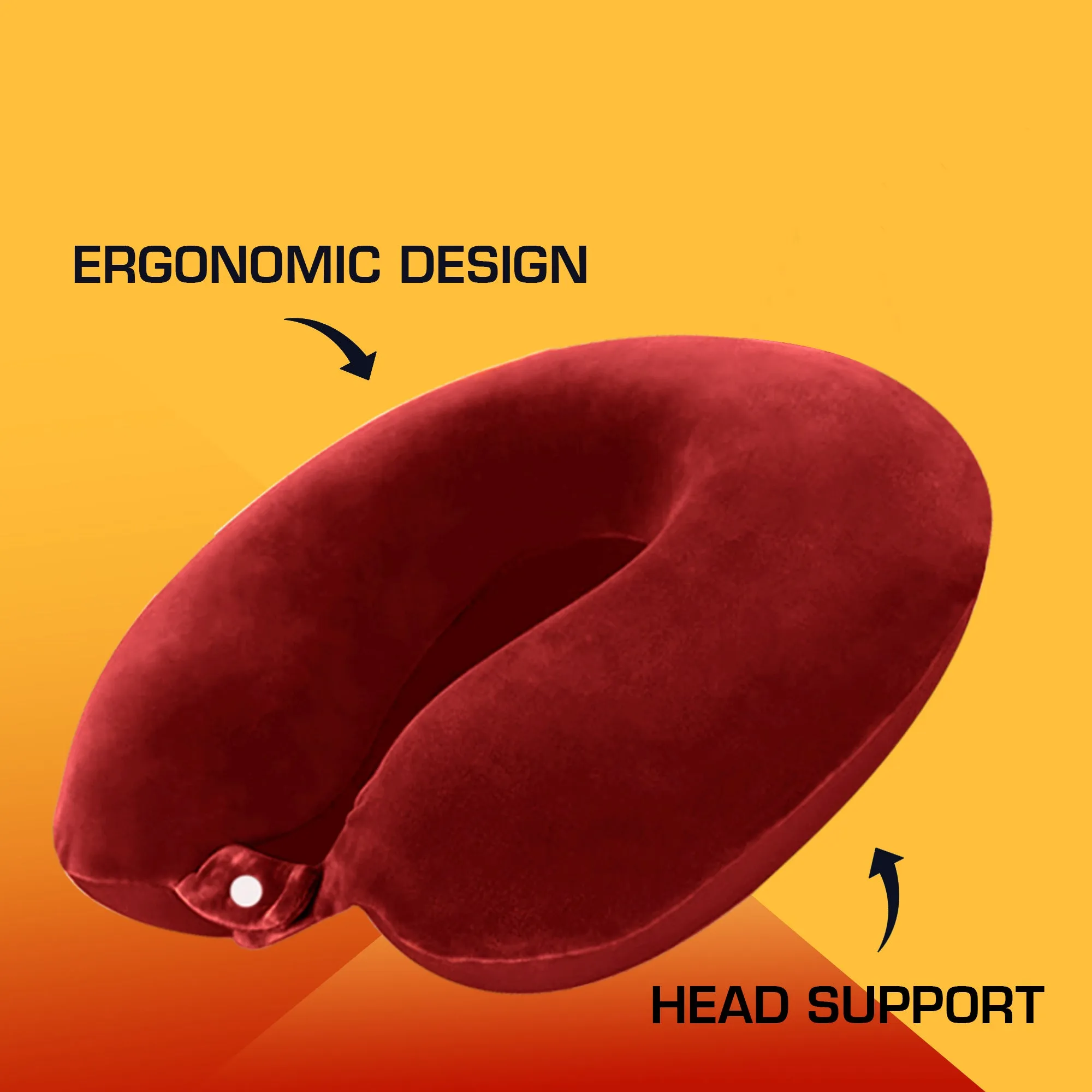 Premium Memory Foam Neck Pillow