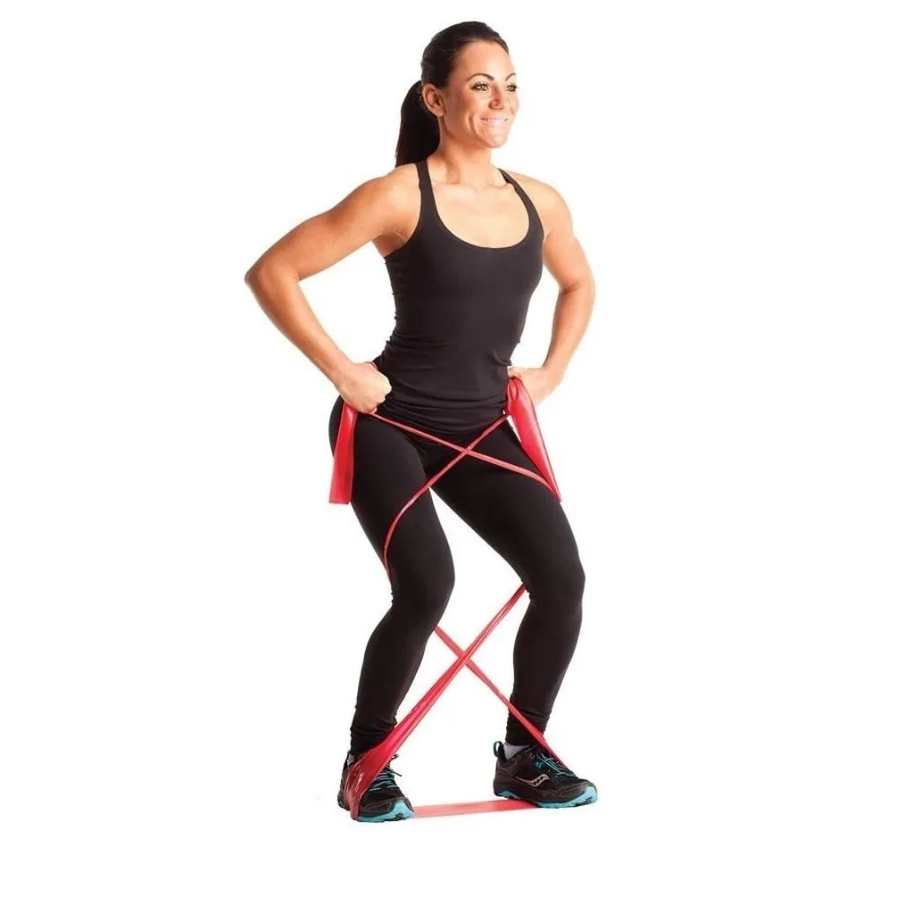TheraBand Professional Latex Resistance Bands, Yellow & Red & Green, Beginner Set