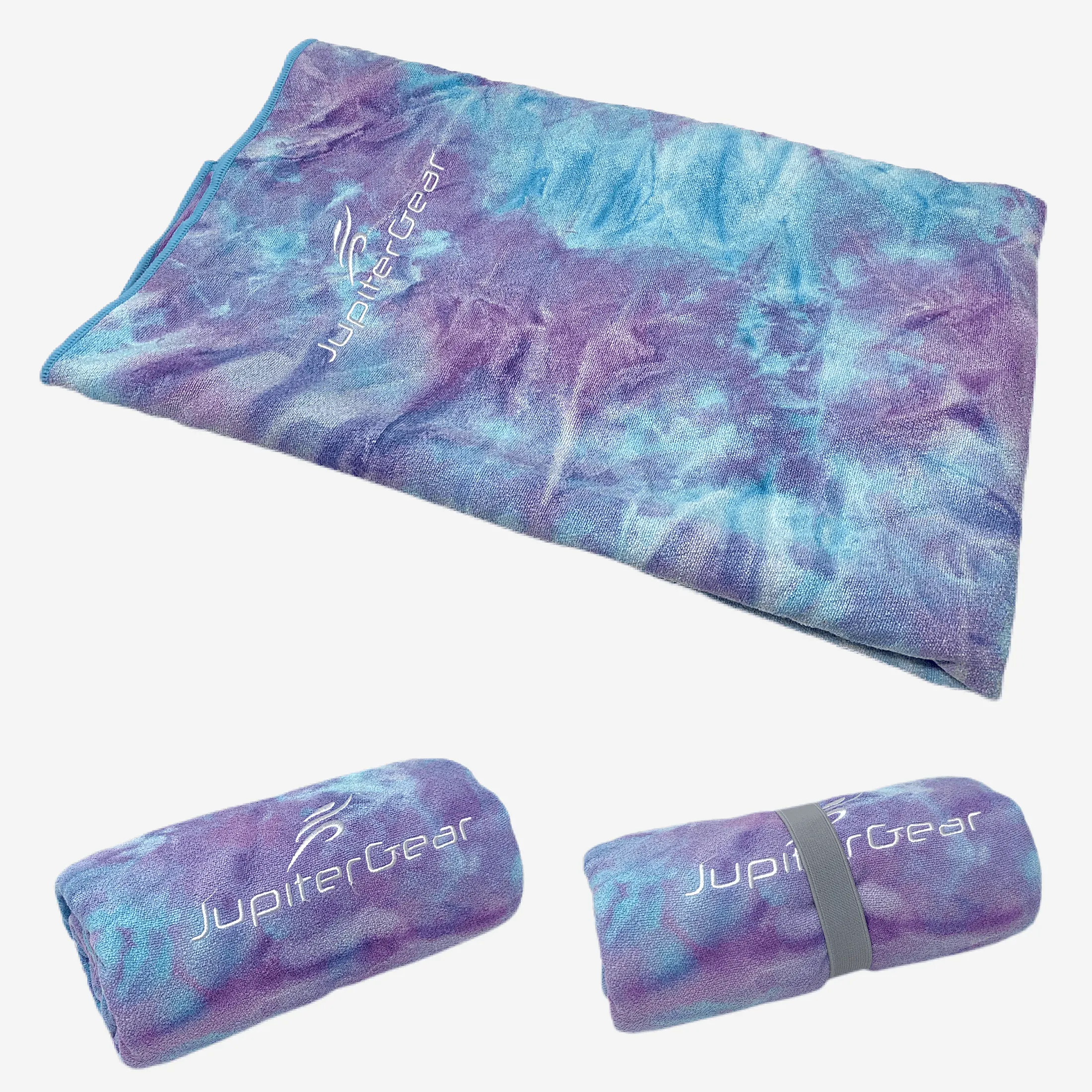 Tie Dye Yoga Mat Towel Non-Slip Microfiber