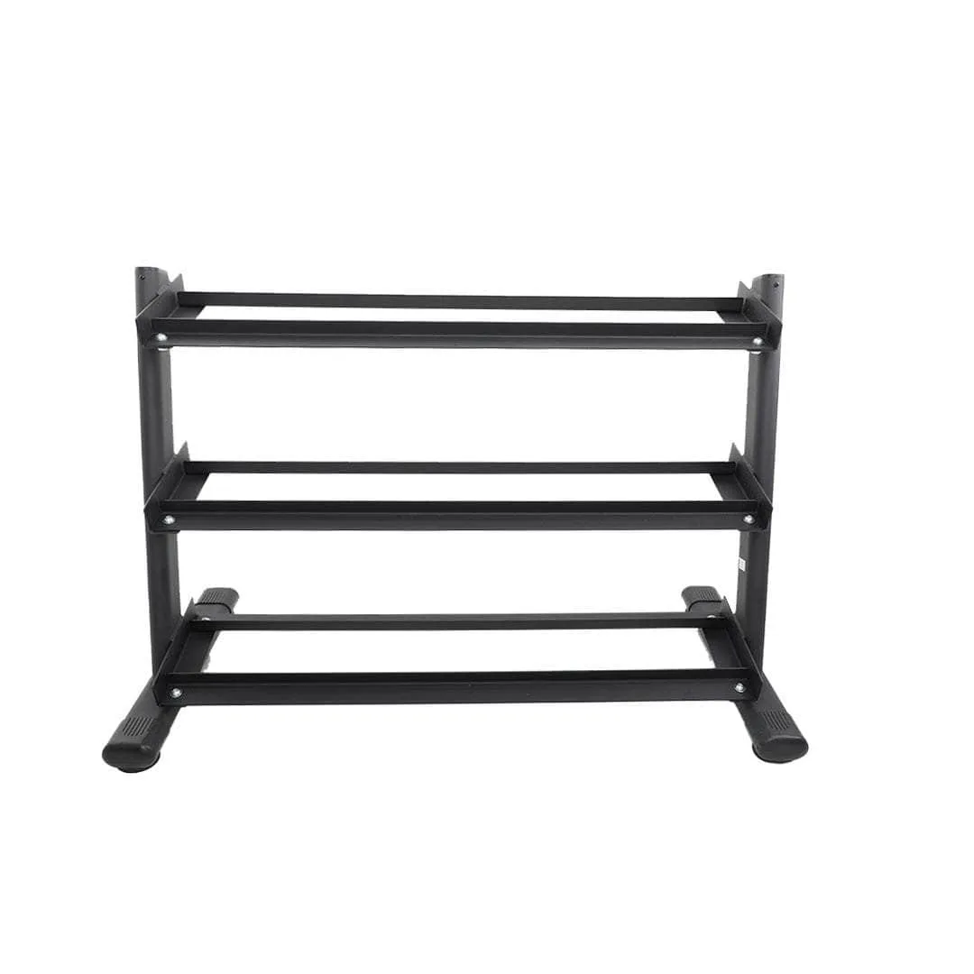 TKO Strength 3-Tier Rail Dumbbell Rack 6230-B