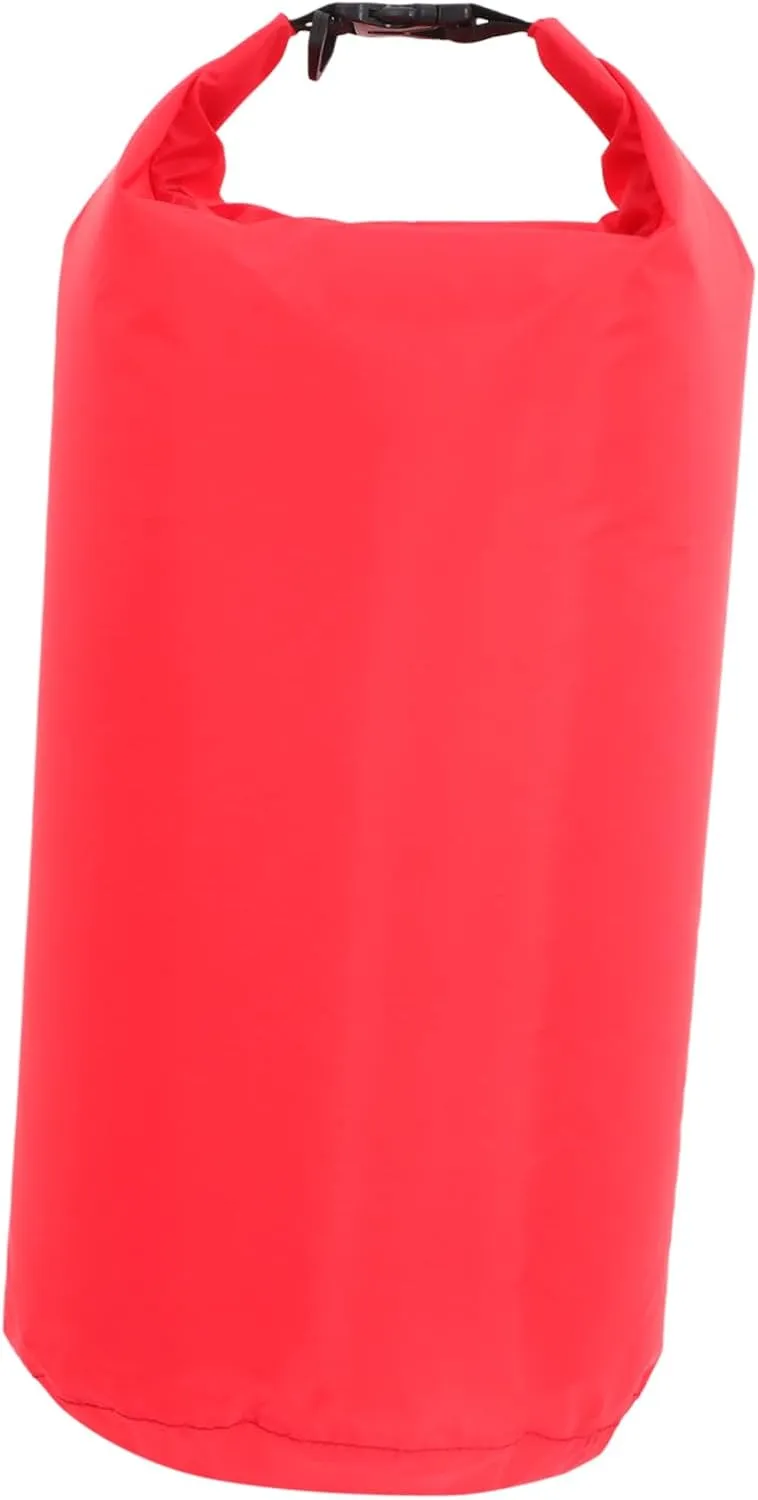 Toyvian Compression Dry Sack Bag for Canoe and Kayak Durable Seal for Rafting and Boating Protects Valuables From Dirt and Water Red