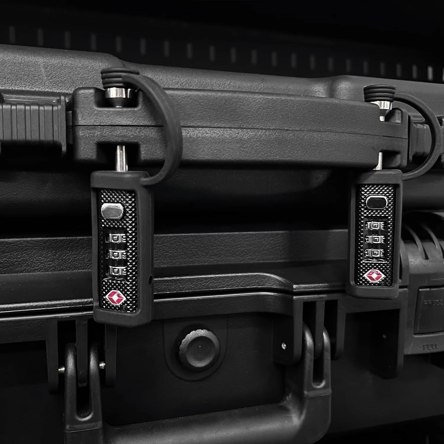 TSA Approved Firearm Travel Case Locks, Gun Case Hard Pistol Cases Lock Gun Carrying Case Lock, Cut-Proof Case TSA Padlocks for Rifles/Revolver/Handgun/Camera Hard Cases