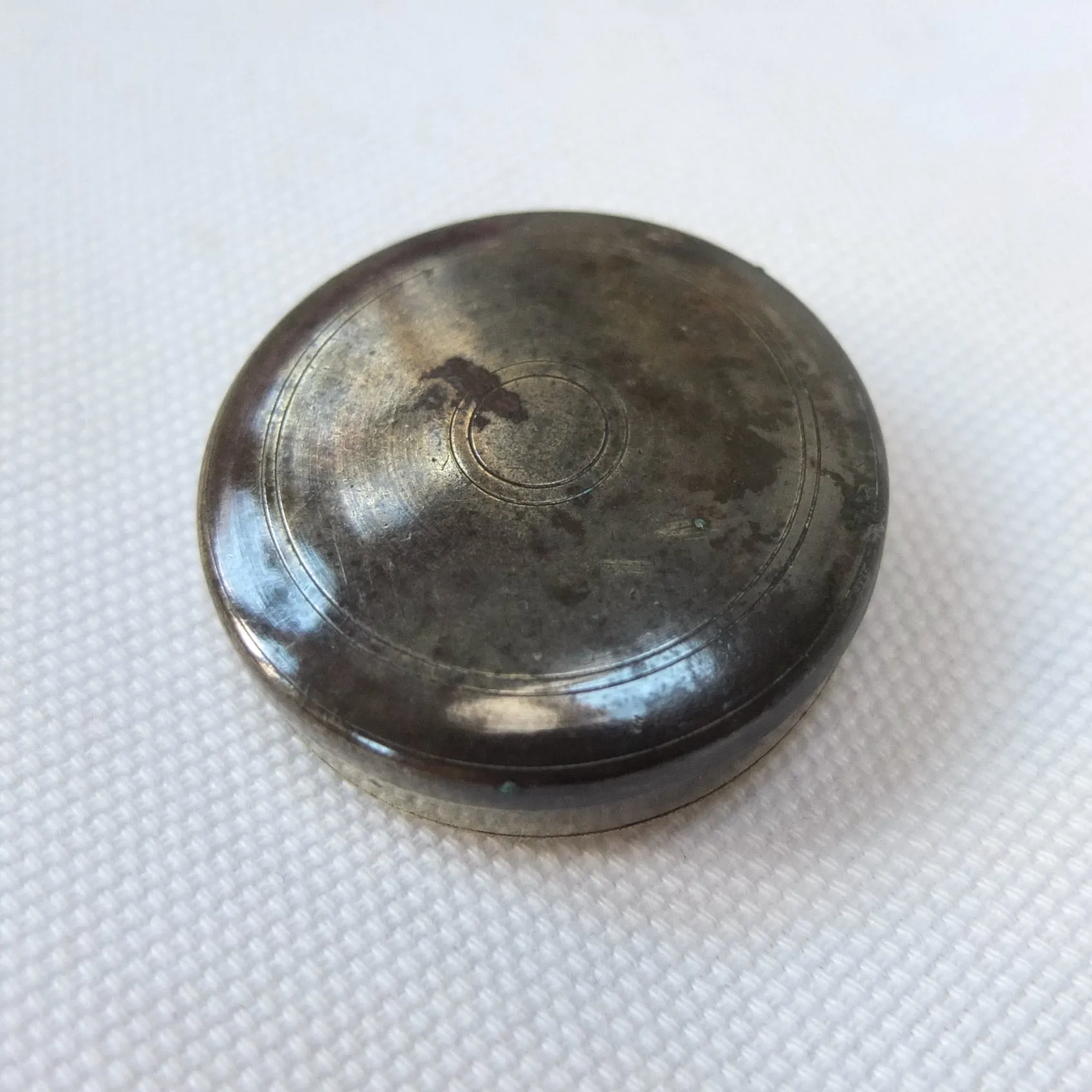Victorian Brass Pocket Compass c.1840