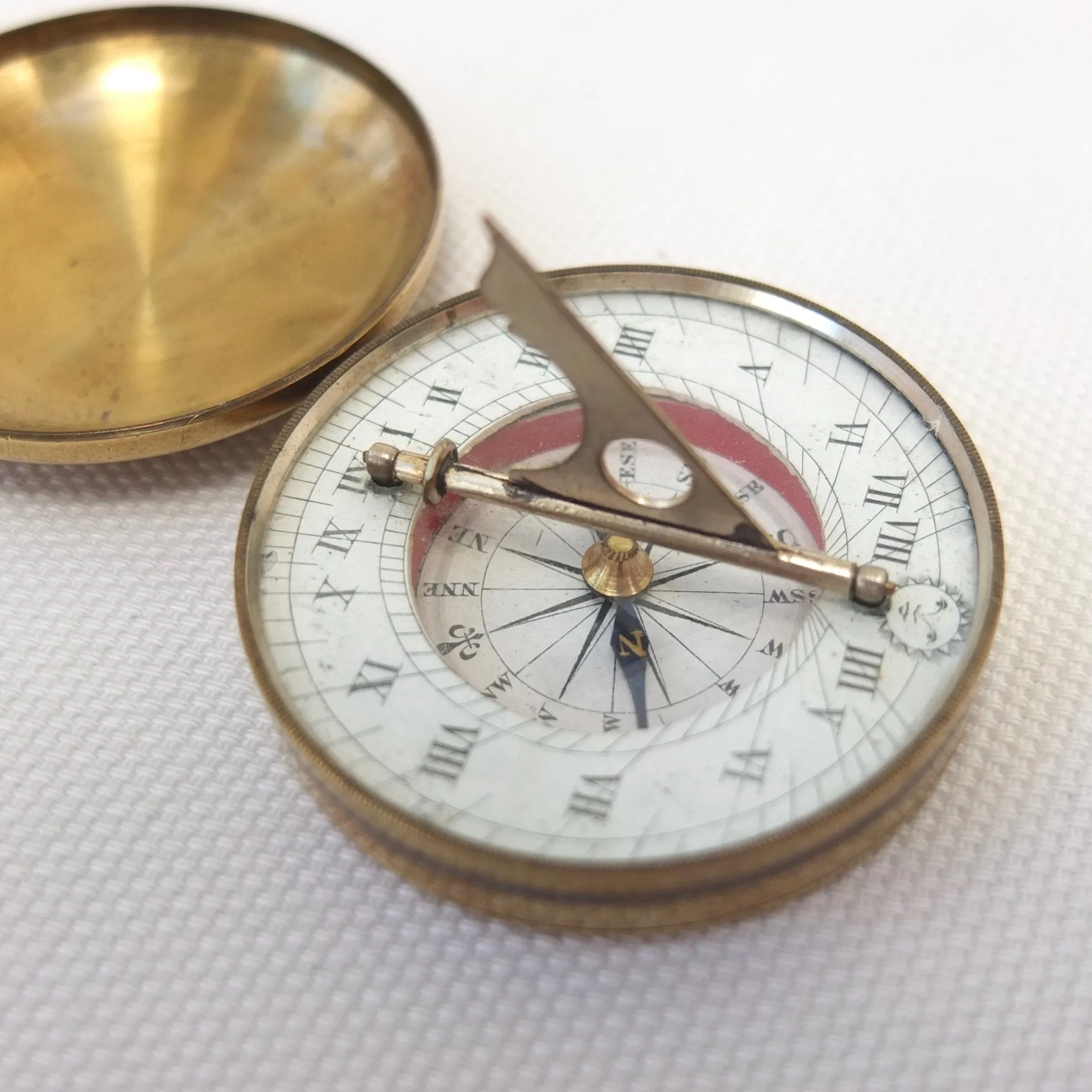 Victorian Sundial Compass c.1880