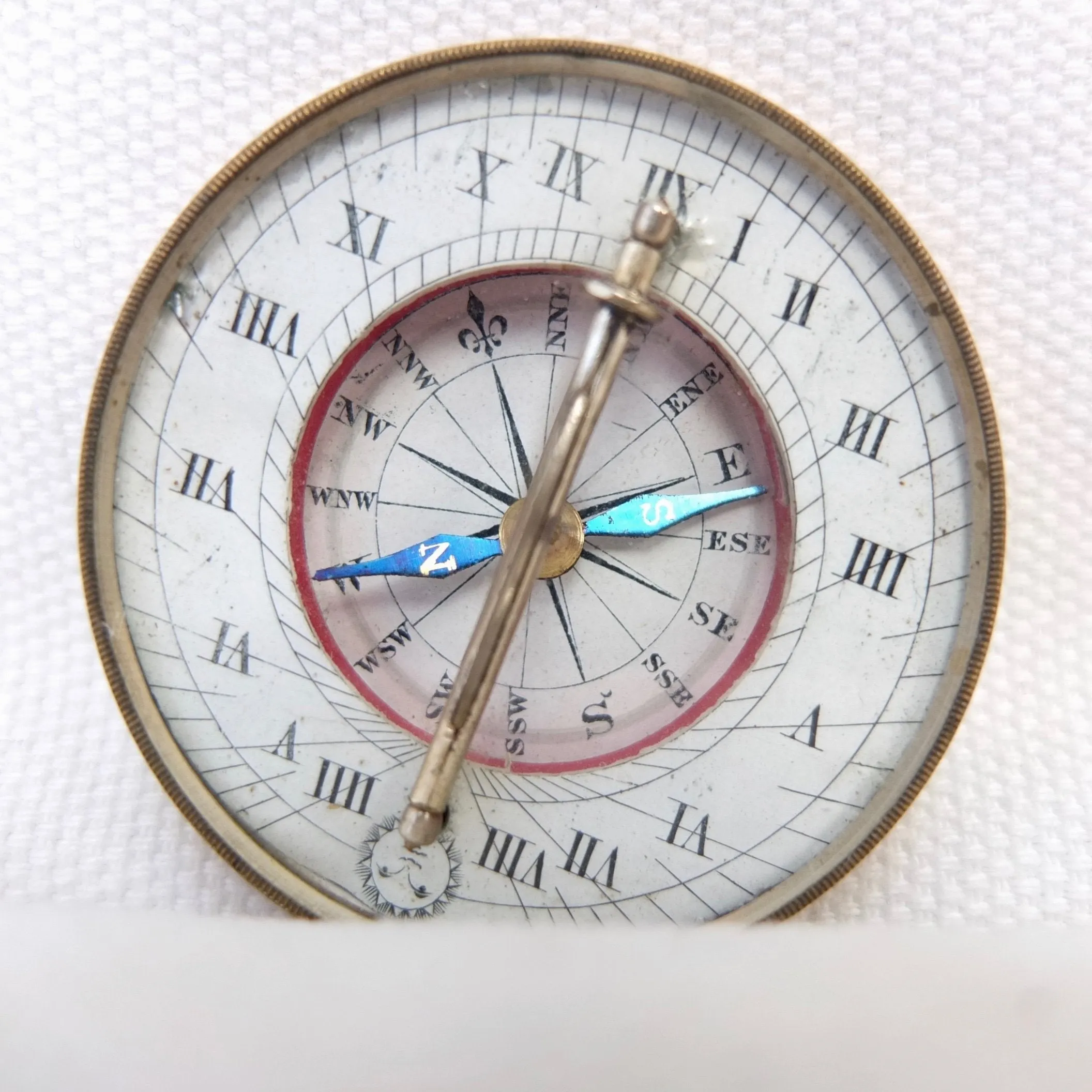 Victorian Sundial Compass c.1880