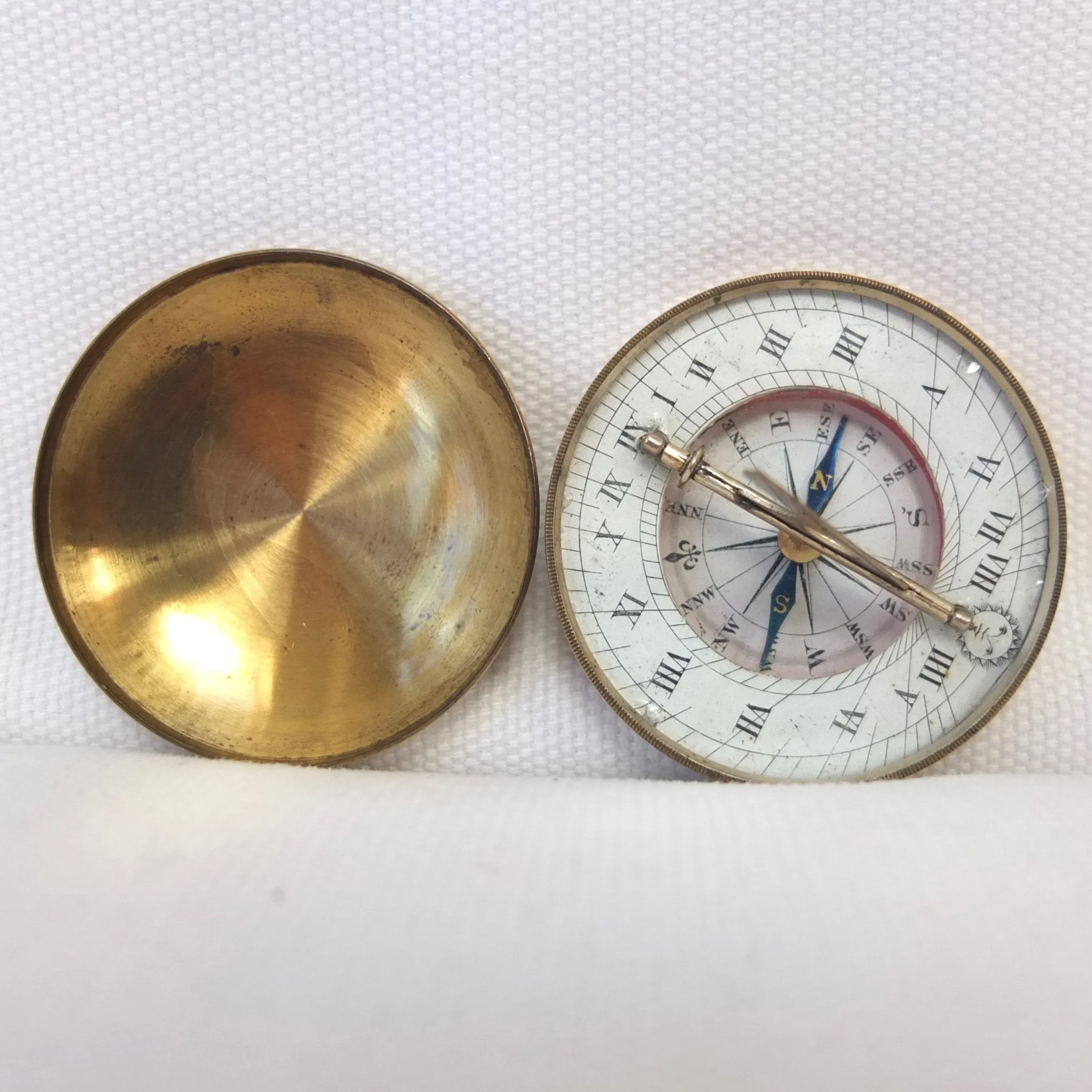 Victorian Sundial Compass c.1880