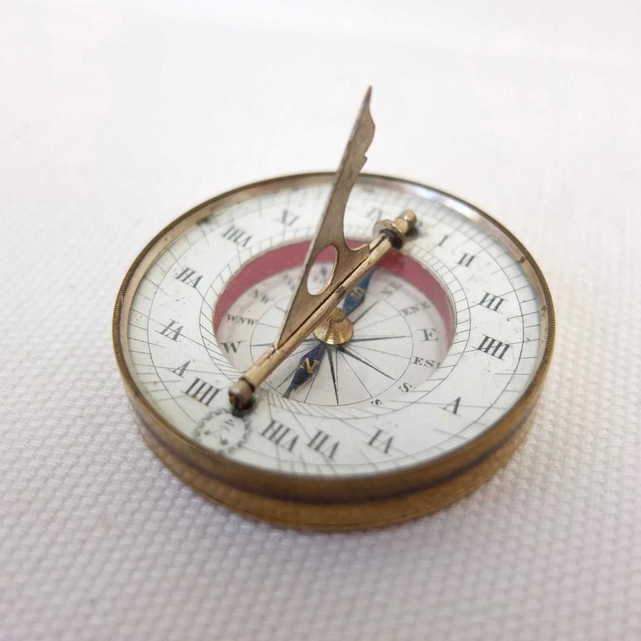 Victorian Sundial Compass c.1880